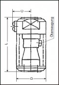 Line-Oiler KNO1 - with Female Thread R1/4"