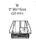 Adapter "B" for Hand-Pumps ME