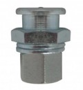 Button-Head-Nipple Adapter M1 &oslash;16mms, for Plastic Screw-Packer