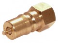 Brass Hydraulic-Plug ISO7241-B - with Female Thread