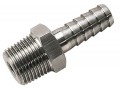 Hose Tail Adaptors made of AISI316, with conical Male Thread
