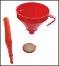 Funnel 160mms w flexible spout
