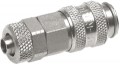 Coupler Type21 NW5 w Nuts, Brass, Nickel plated