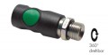 Safety-One hand operation Quick Couplers with Male Thread