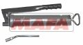 Lever Grease Gun 755 M10x1 - Set with pipe and coupler