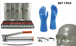 Risssanierungs-Set 1 mit Injektionsharz POX